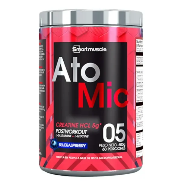 Atomic HCL SmartMuscle 600g Blue Raspberry