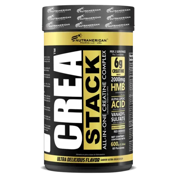 Crea Stack Nutramerican Creatina 60 servicios