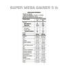 SUPER MEGA GAINER X 5 LB – TARRO