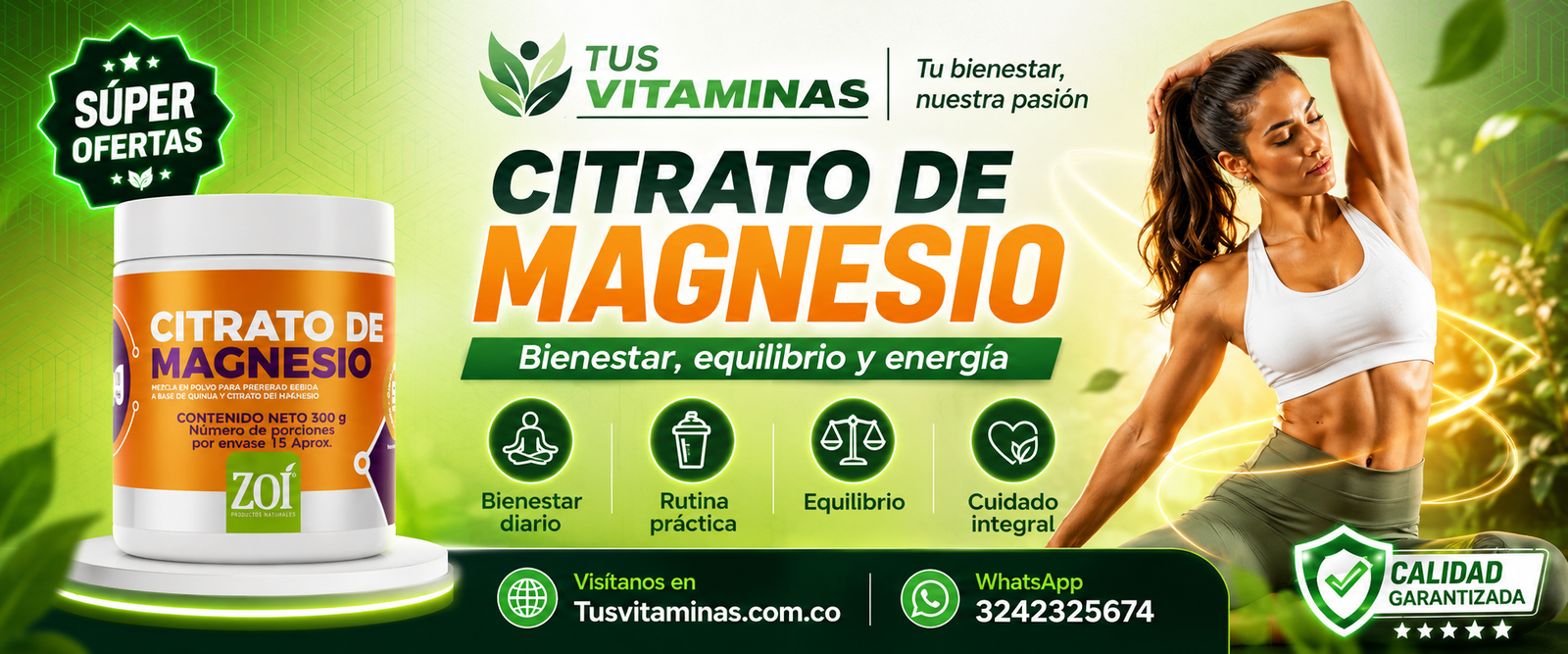 Citrato de magnesio Carrusel