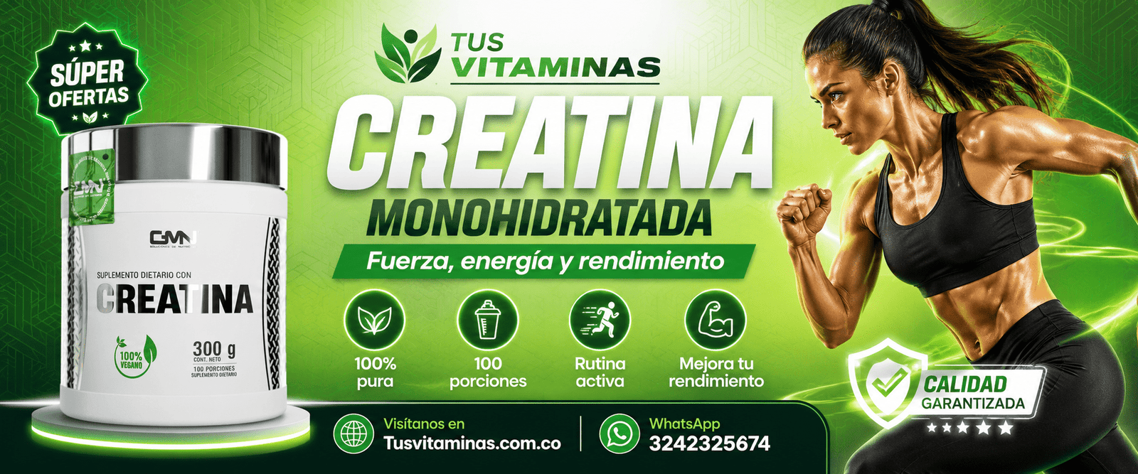 Creatina GMN Carrusel 4